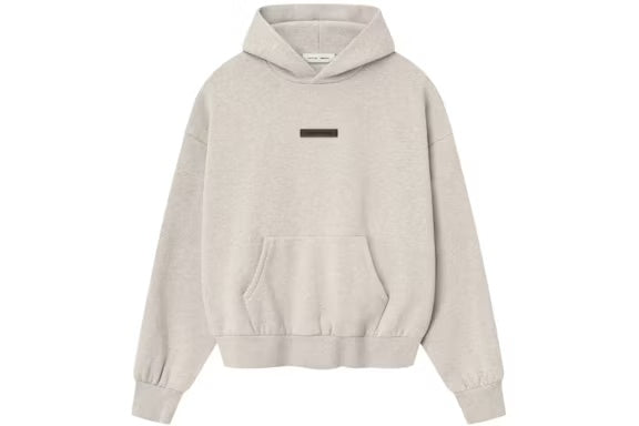 Essentials SS25 Heather Stone Hoodie