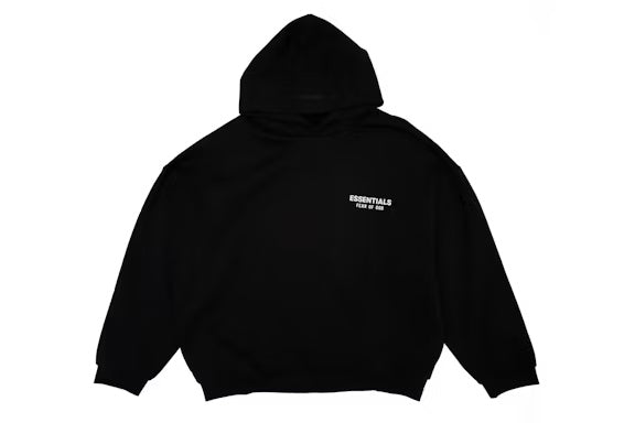 Essentials FW24 Black Hoodie