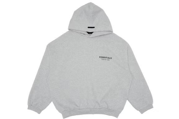 Essentials FW24 Light Heather Grey Hoodie