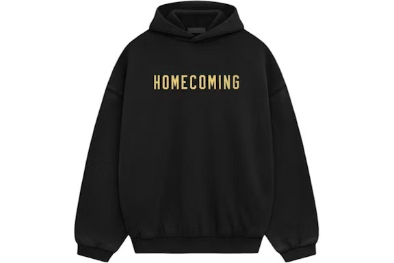 Essentials FW24 Homecoming Black Hoodie