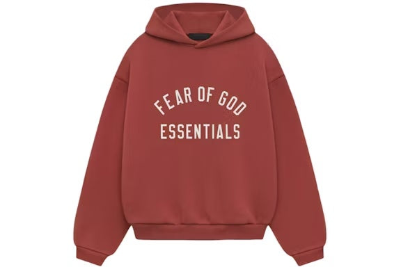 Essentials SS24 Crimson Hoodie