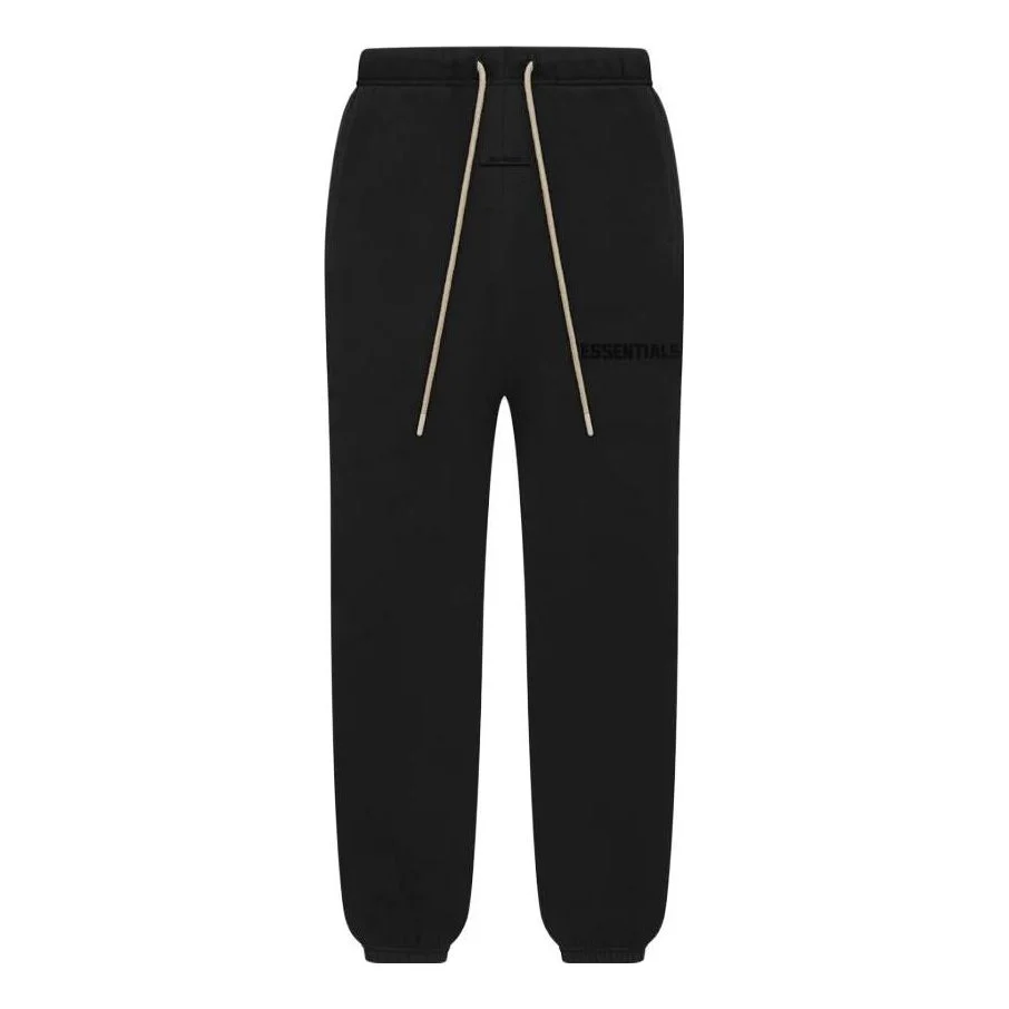 Essentials Jet Black Sweatpants
