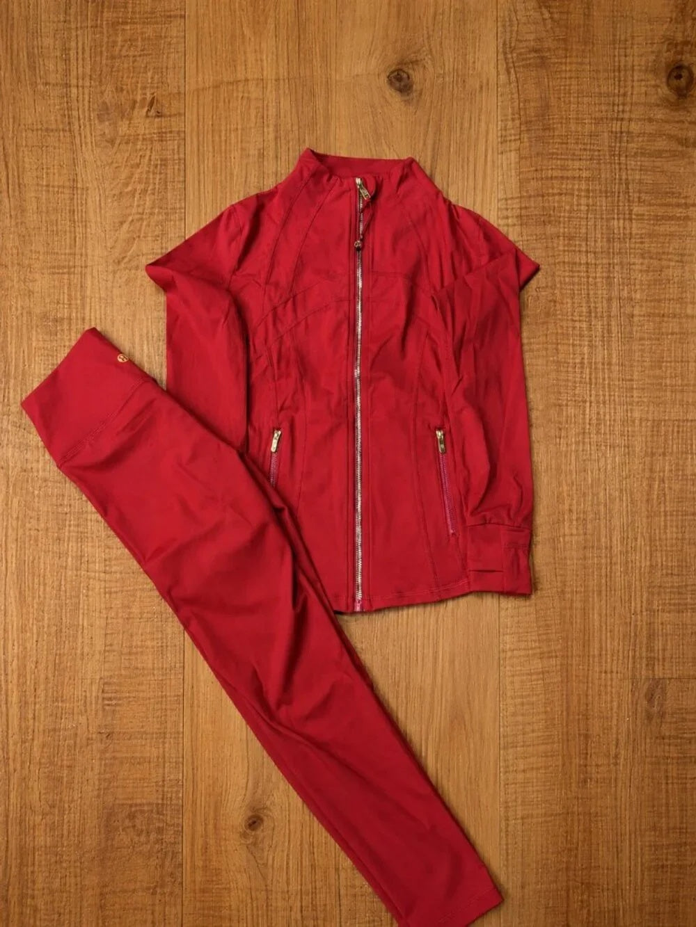 Lululemon Red Define Set