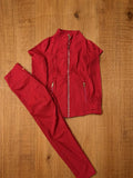 Lululemon Red Define Set